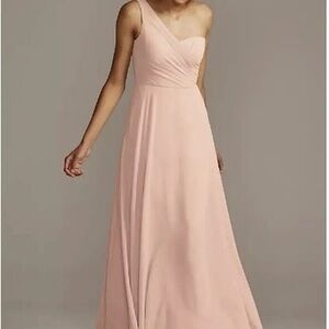Blush Pink Bridesmaid Dress